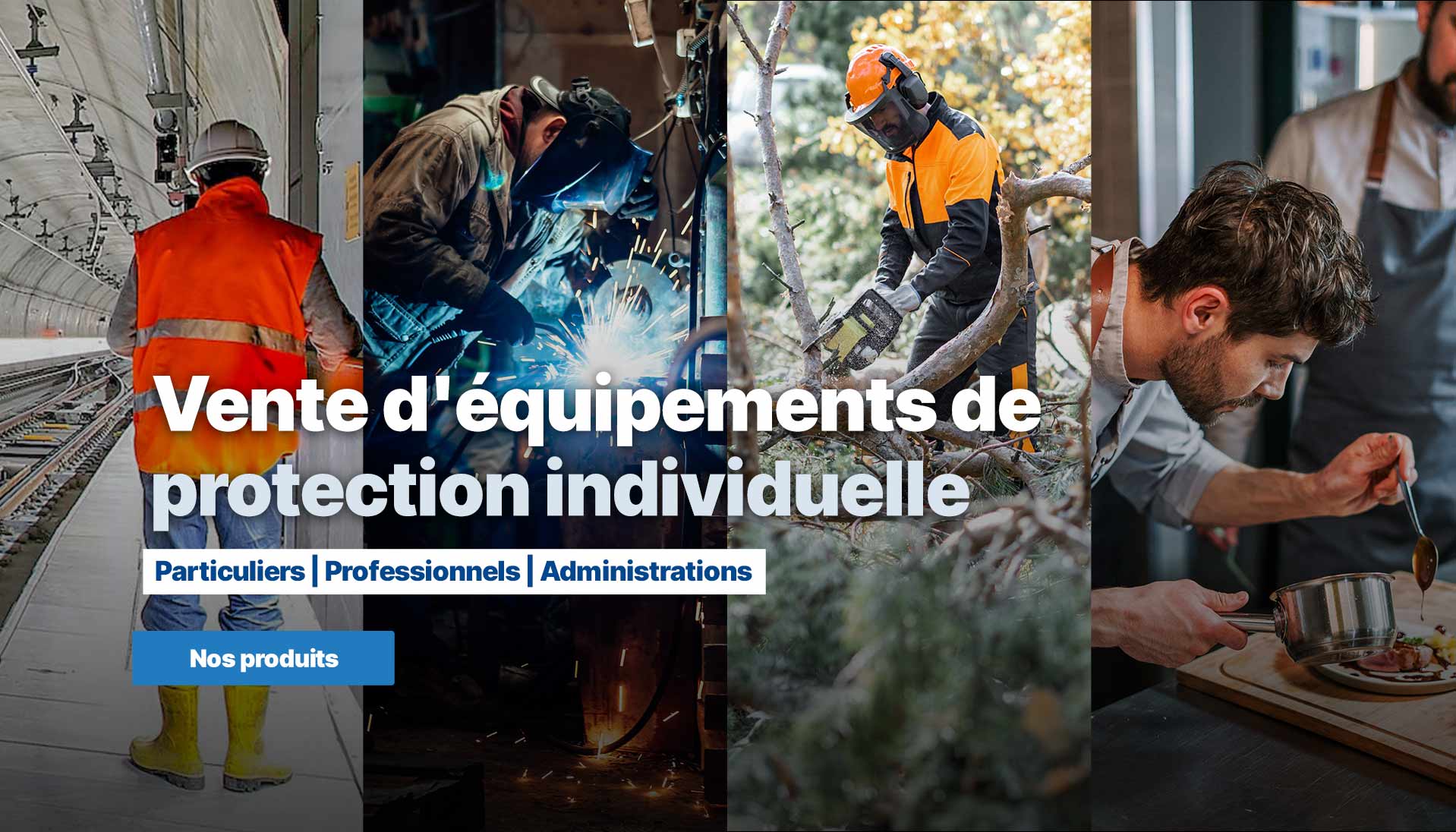 Protechnique vente d'&eacute;quipements de protection individuels EPI