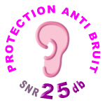 Protection anti bruit SNR 25db