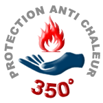 Protection anti chaleur 350°